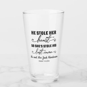 Verre Il lui a volé son coeur pour qu'elle vole son nom
