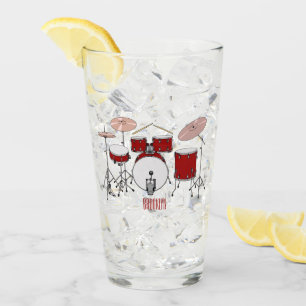 Verre Illustration de kit de batterie