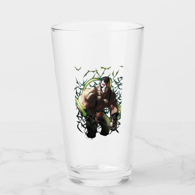 Verre Illustration de l'essaim de chauves-souris de Batm (Devant)