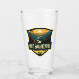 Verre Illustration du parc national des Great Smoky Moun