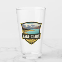 Illustration du parc national du lac Clark Art voy