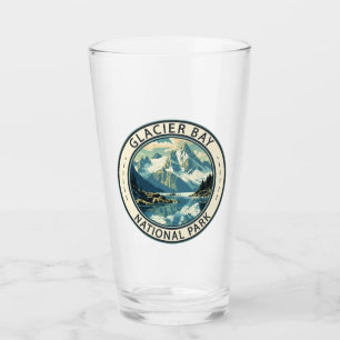 Verre Illustration du parc national Glacier Bay Travel A