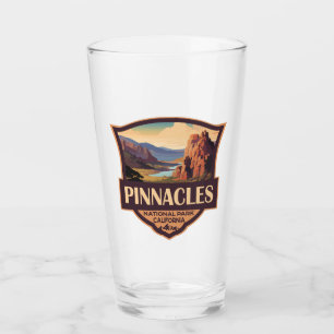 Verre Illustration du parc national Pinnacles Art de voy