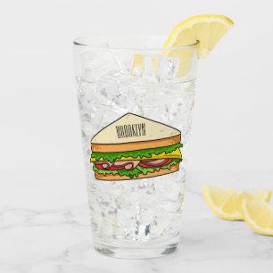 Verre Illustration Sandwich