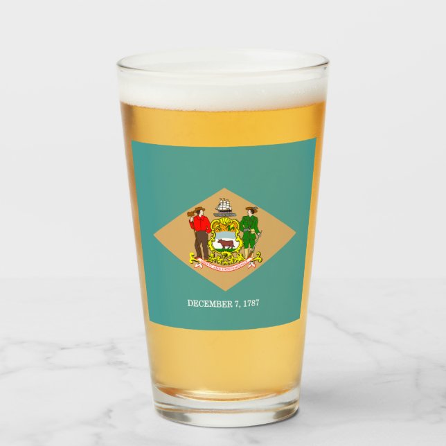 Verre Indicateur du Delaware (Devant (rempli))