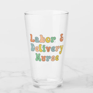 Verre Infirmière de la main-d'oeuvre et de la prestation