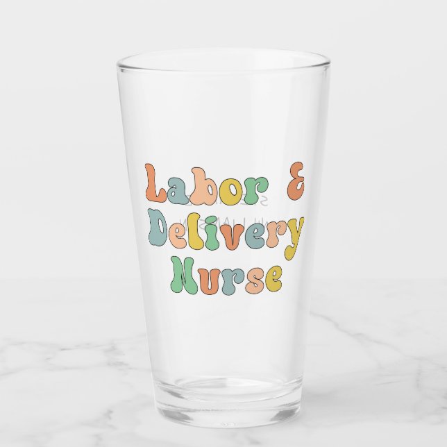 Verre Infirmière de la main-d'oeuvre et de la prestation (Devant)