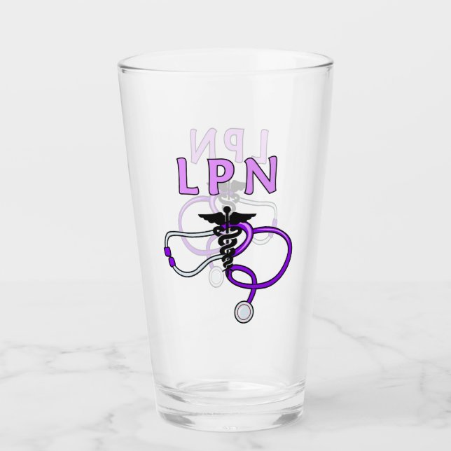 Verre Infirmières LPN Stethoscope (Devant)