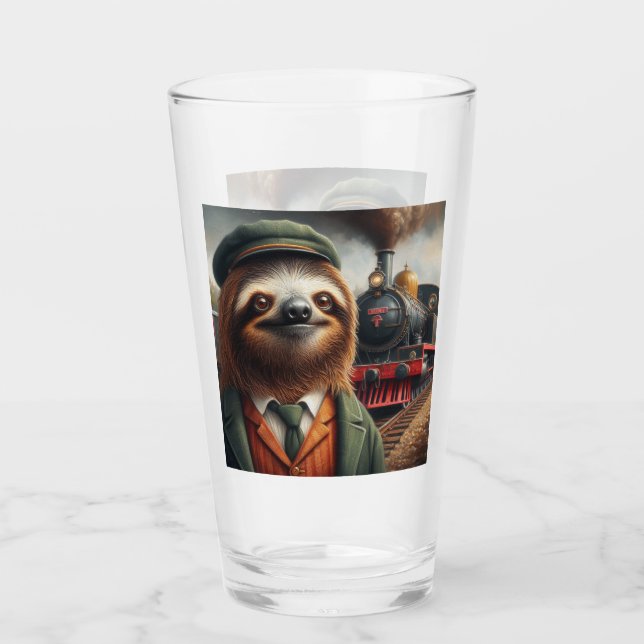 Verre Ingénieur de train Sloth (Devant)