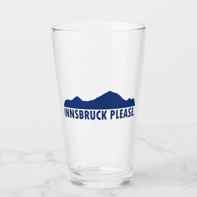 Verre Innsbruck Austria Please (Devant)