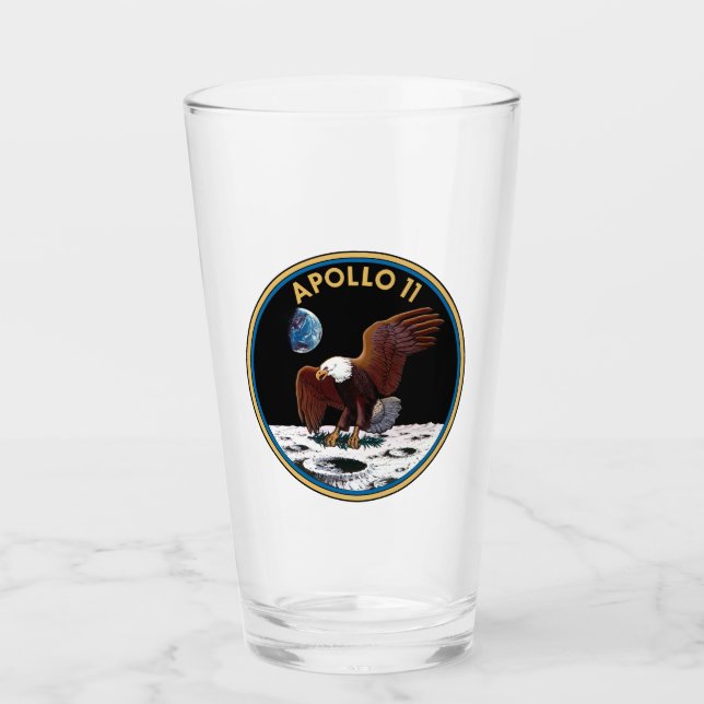 Verre Insigne d'Apollo 11 (Devant)