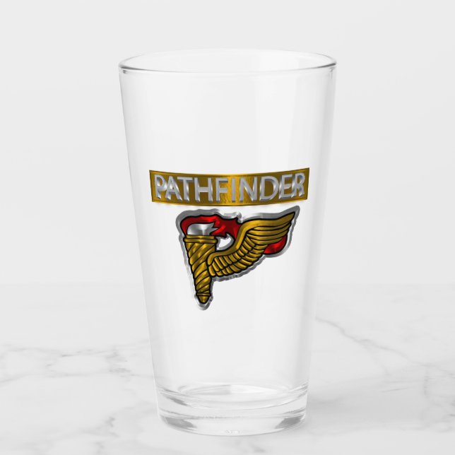 Verre Insigne de Pathfinder - Conception personnalisée « (Devant)