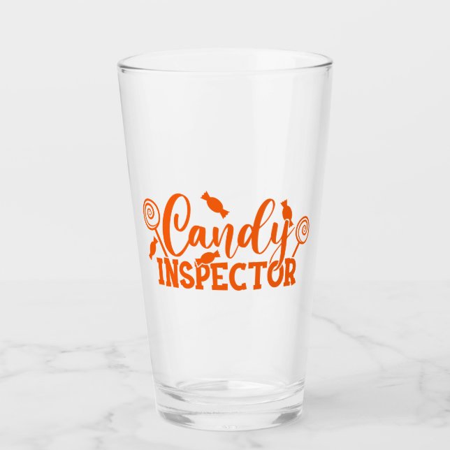 Verre Inspecteur Halloween Candy (Devant)