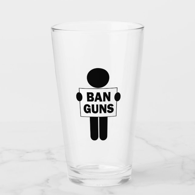 Verre Interdire les armes (Devant)