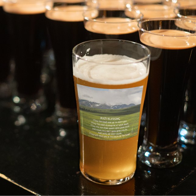 Verre Irish Blessing Green Valley Photo (In Situ)