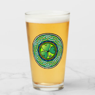 Verre Irish shamrock