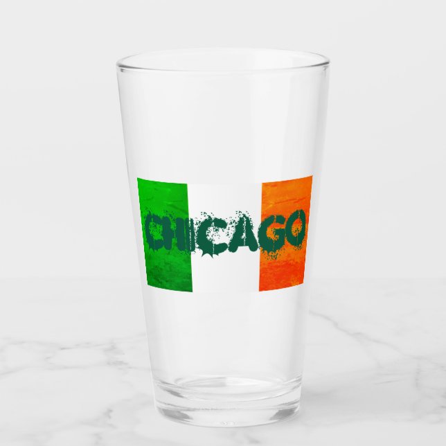 Verre Irlandais Américain Chicago - Saint-Patrick (Devant)