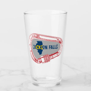 Verre Jackson Falls Illinois Escalade Mousqueton