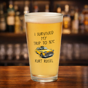 Verre J'ai Survécu à Mon Voyage à Nyc (Texte Personnalis