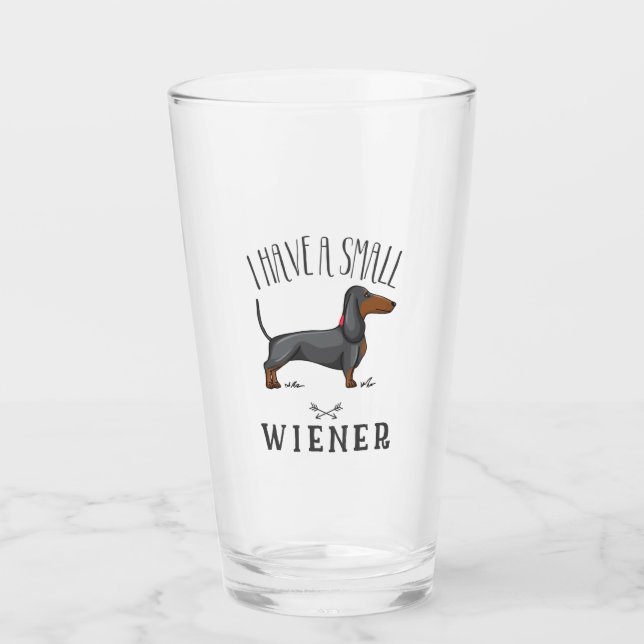 Verre J'ai un petit évier (Devant)