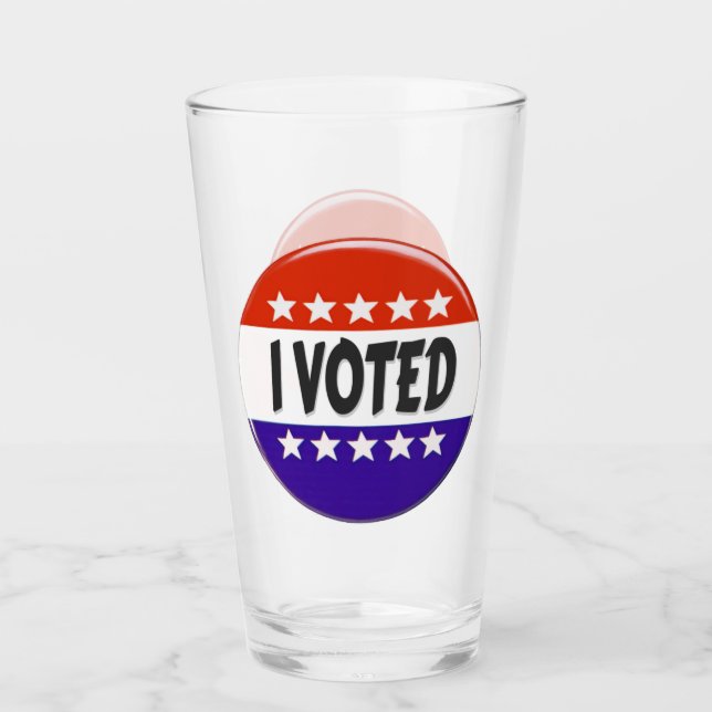 Verre J'ai voté (Devant)