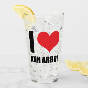 Verre J'aime Ann Arbor
