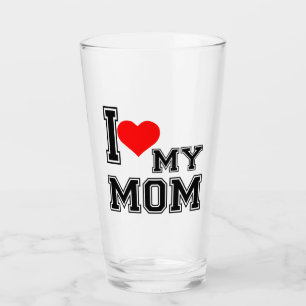VERRE J'AIME MA MÈRE