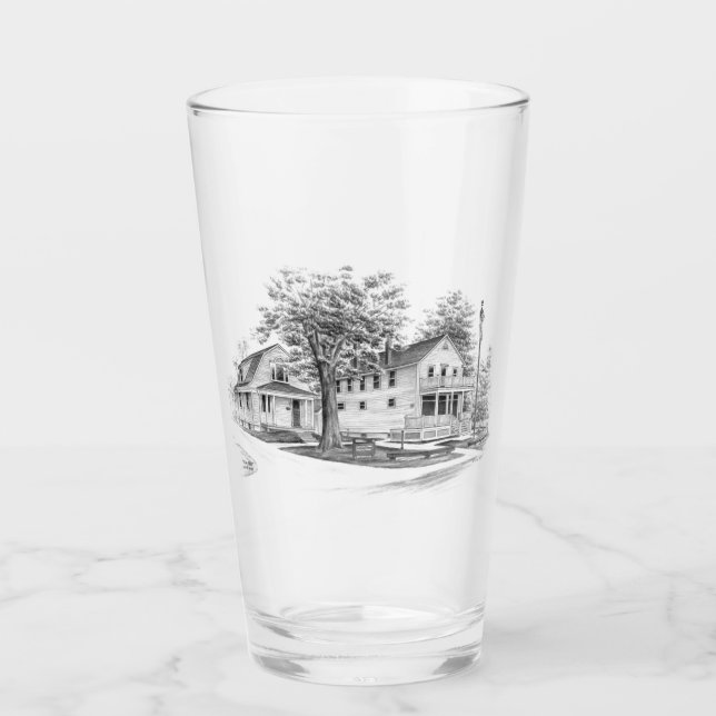 Verre Jaite Mill historique dans l'Ohio (CVNP) (Devant)