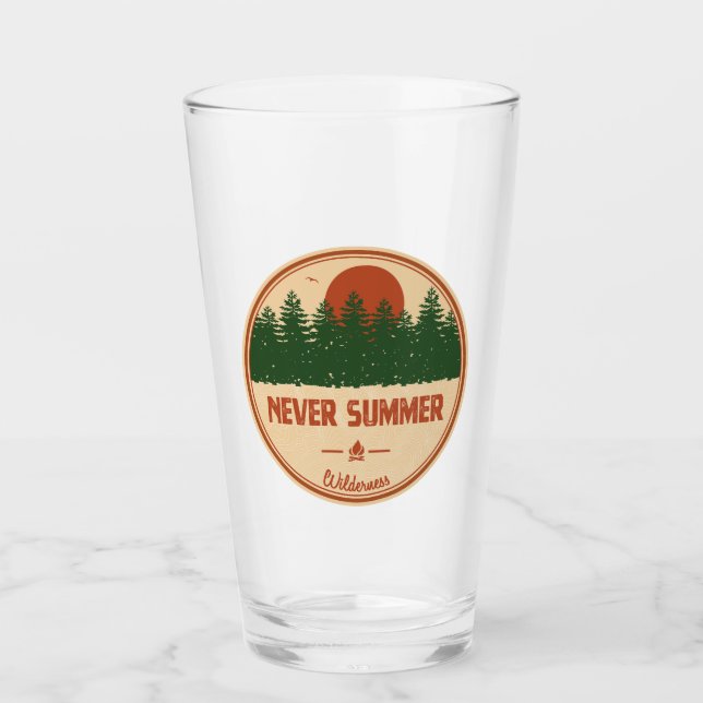 Verre Jamais été sauvage Colorado (Devant)