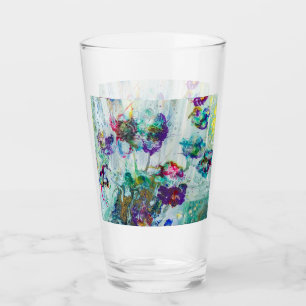 Verre Jardin des colibris Peinture abstraite