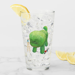 Verre Jardiniers Chat Topiaire Vert Animal Surréal