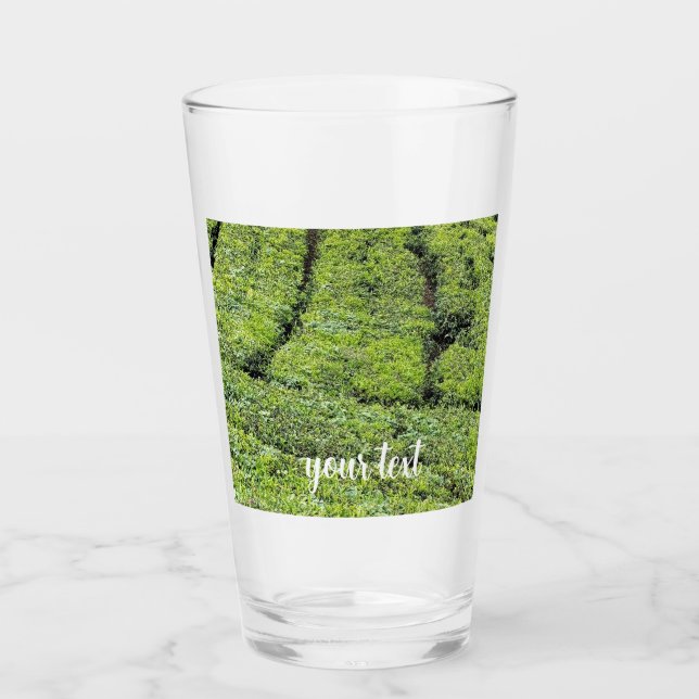 Verre jardins de thé de Munnar sur (Devant)