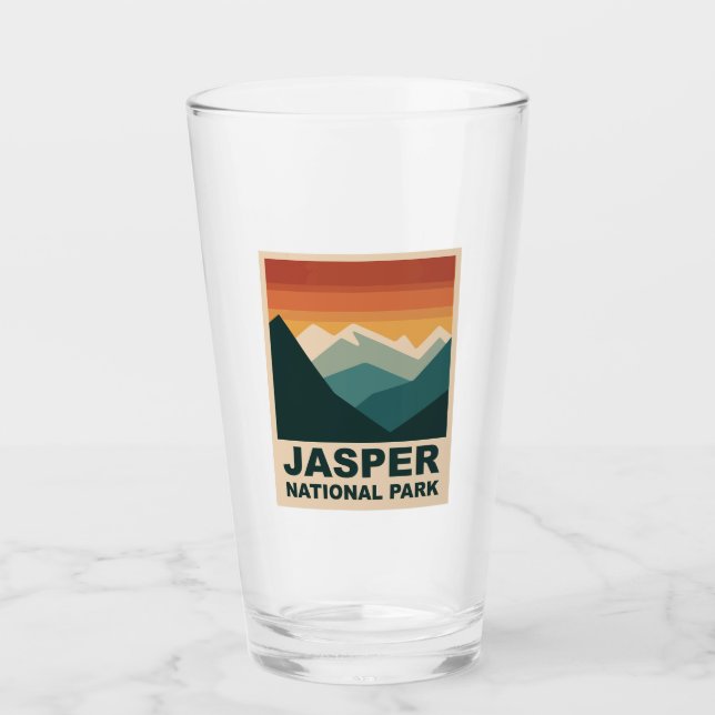Verre Jasper National Park Minimalist Outdoor Design (Devant)