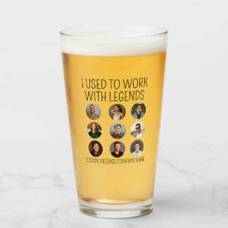 Verre J'Avais L'Habitude De Travailler Avec Les Légendes