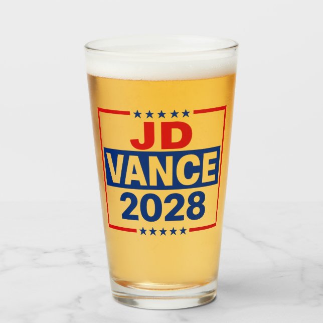 Verre JD Vance 2028 (Devant (rempli))