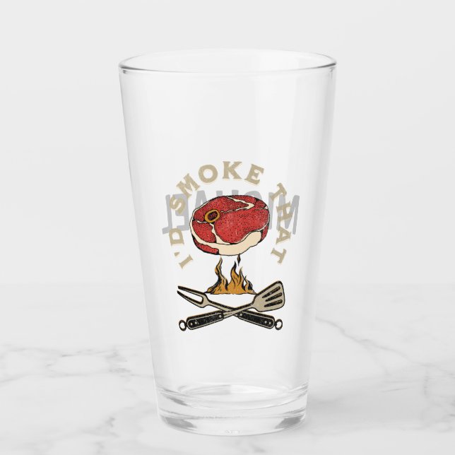 Verre Je fumerais ça (Devant)