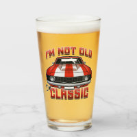 Je ne suis pas vieux Je suis classique - Retro Red