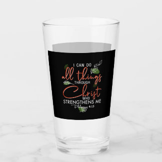 Verre Je Peux Faire Tout Par Le Christ Qui Renforce