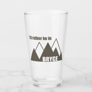 Verre Je préfère être à Bryce Canyon Mountain