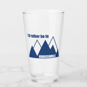 Verre Je préférerais être à Hendersonville NC Mountain