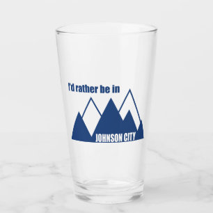 Verre Je préférerais être à Johnson City Tennessee Mount