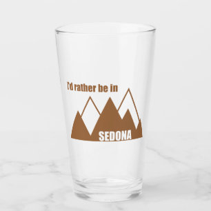 Verre Je Préférerais Être À Sedona Mountain