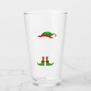 Verre Je suis Le Fêteux Elf Matching Family Group Noël
