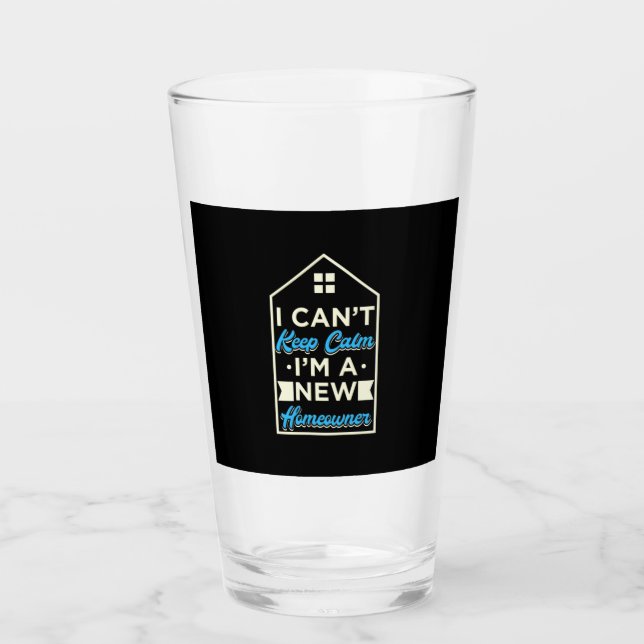 Verre Je Suis Un Nouveau Propriétaire (Devant)