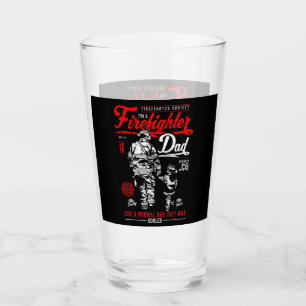 Verre Je suis un père pompier