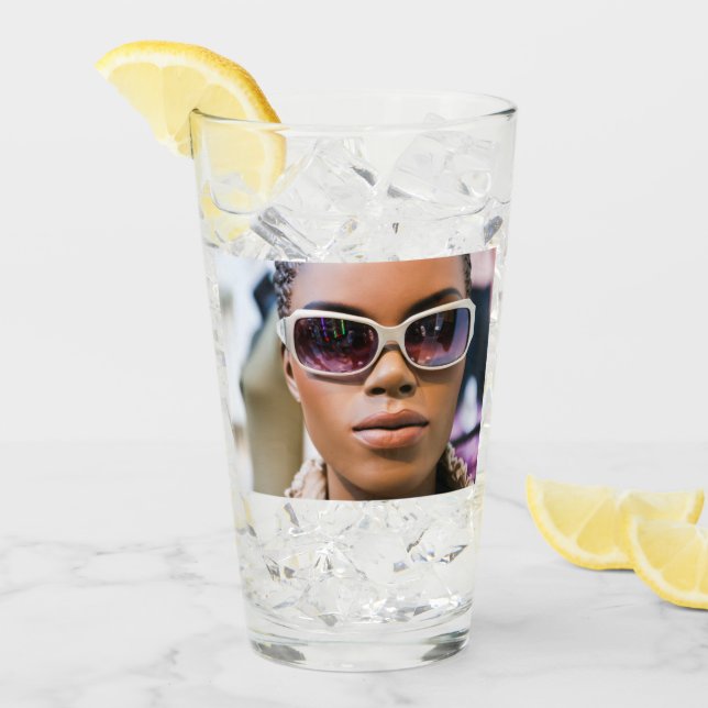 Verre Je suis vraiment belle (Devant glace)