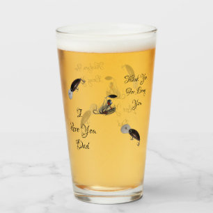 Verre Je T'Aime Papa, Pêche Lures,