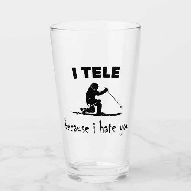 Verre Je Te Dite Parce Que Je Te Déteste (Devant)