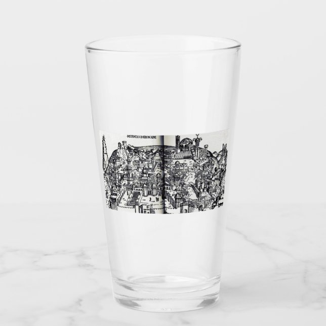 Verre Jérusalem pendant le règne de Salomon  (Devant)