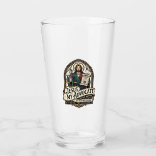 Verre Jésus Mon Avocat Jésus Avocat du Tribunal Christi